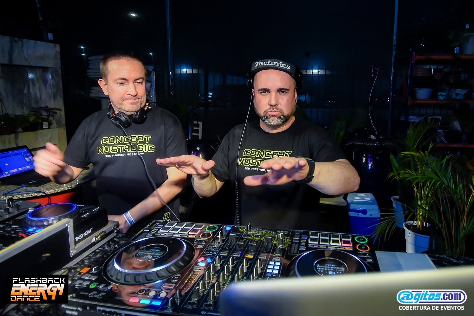Cleiton Souza e Maicon Espindola comandando o set B2B